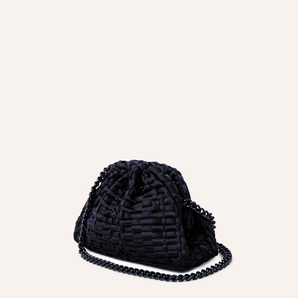 Navy Blue Maria La Rosa Mini Game Bag